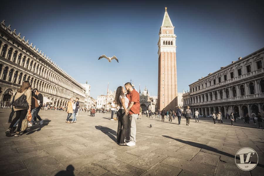 Marriage proposal Venice, Italy