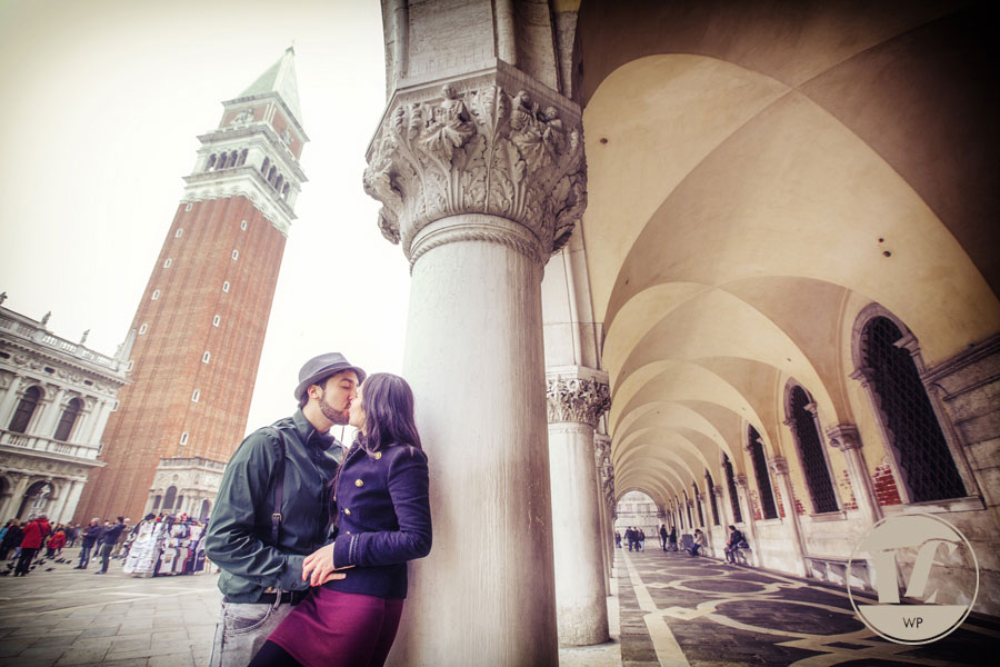 Venice surprise proposal photographer
