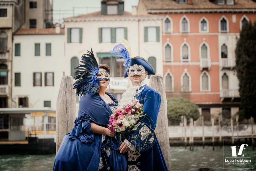 Venice carnival elopement