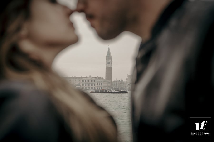 Venice Italy engagement photo session