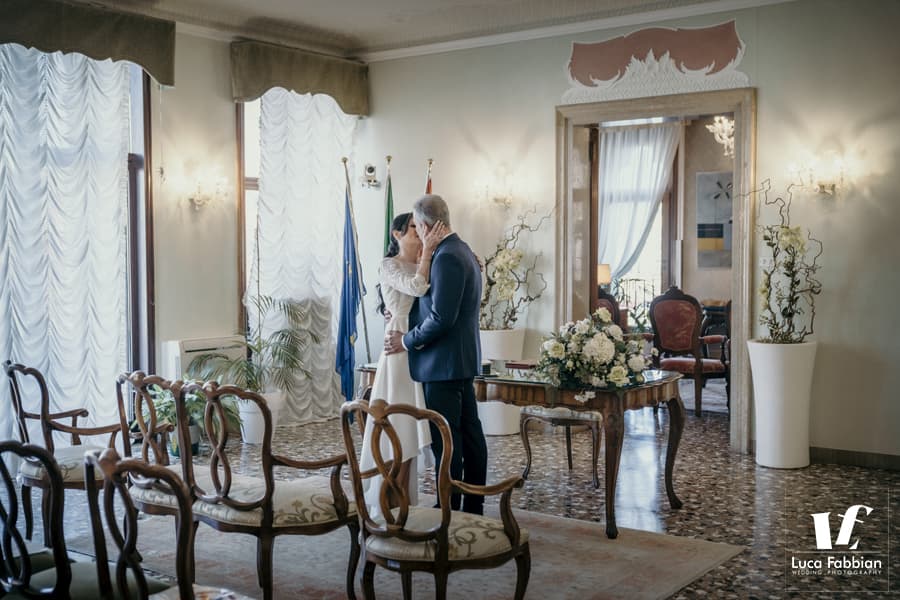 Wedding ceremony Palazzo Cavalli Venice