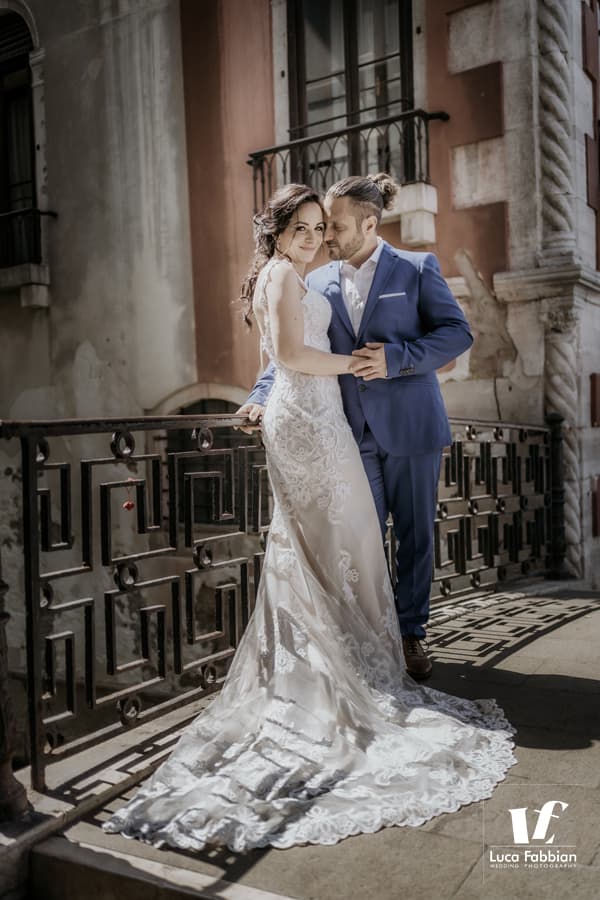 Intimate wedding photography in Venice Italy